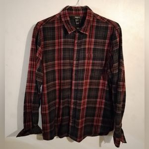 Forever 21 Long Sleeve Flannel Shirt